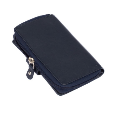 Barevná kožená dámská peněženka