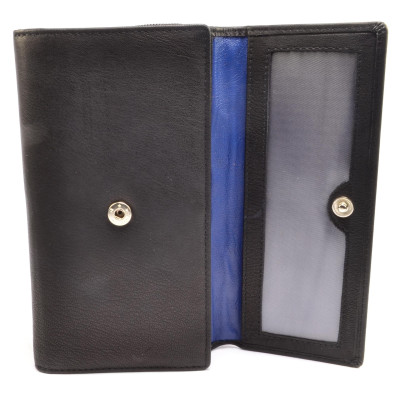 Barevná kožená peněženka dámská