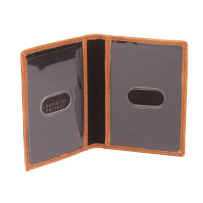 Barevné kožené pouzdro na karty