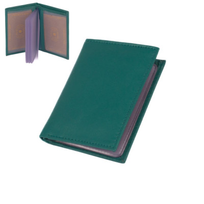 Barevné pouzdro na karty kožené