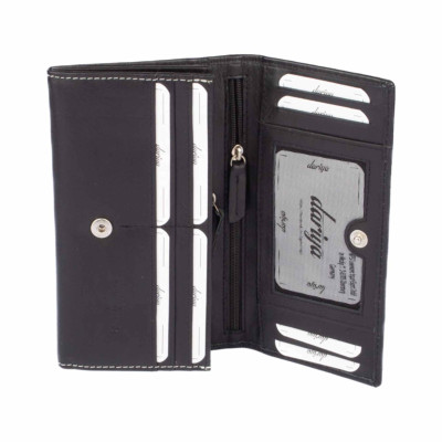 Černá dámská peněženka kožená