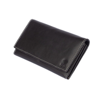 Černá dámská peněženka kožená