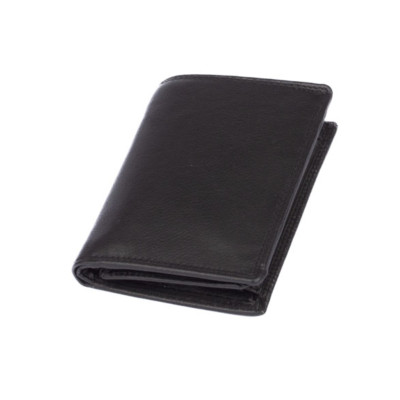 Černá kožená peněženka pánská