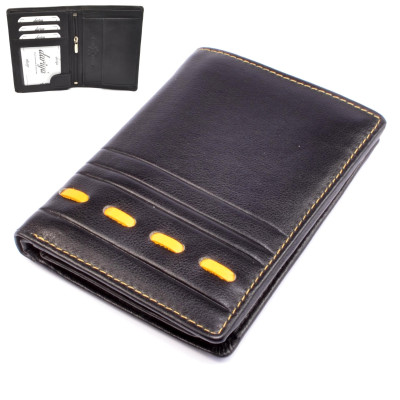 Černá luxusní pánská peněženka