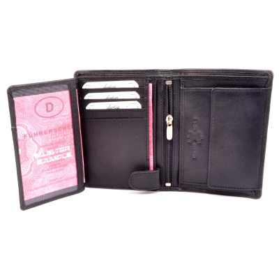 Černá luxusní pánská peněženka