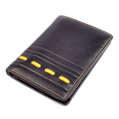 Černá luxusní pánská peněženka