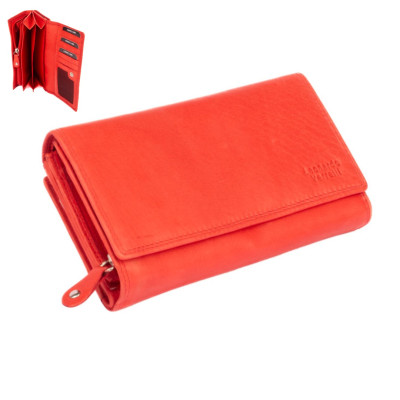 Červená peněženka dámská