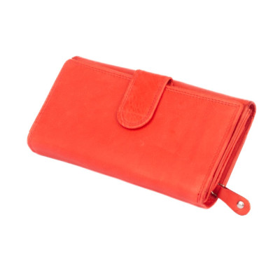 Červená peněženka dámská