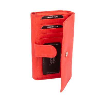 Červená peněženka dámská