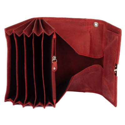 Číšnická kasírka kožená