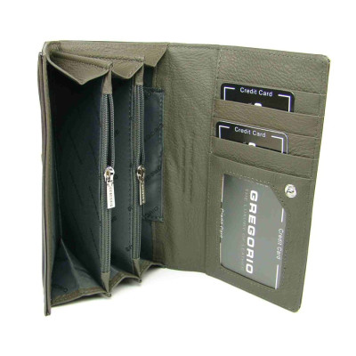 Dámská barevná peněženka kožená