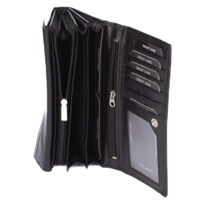 Dámská černá peněženka