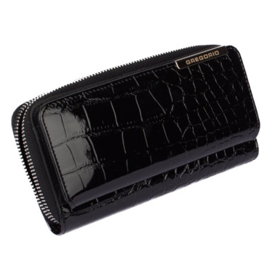 Dámská černá peněženka s krabičkou
