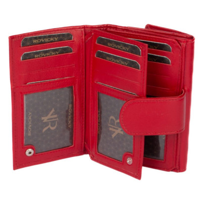 Dámská červená peněženka