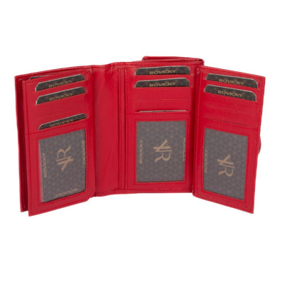 Dámská červená peněženka