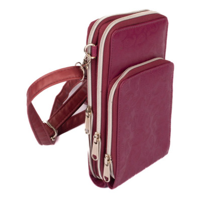 Dámská kožená velká peněženka