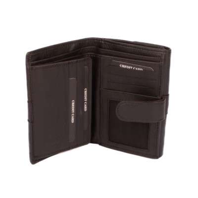 Dámská peněženka černá kožená