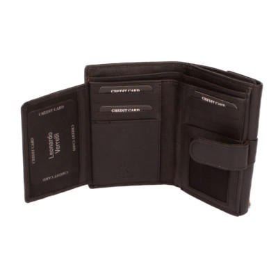 Dámská peněženka černá kožená