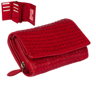 Dámská peněženka červená velká