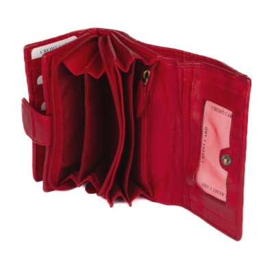 Dámská peněženka červená velká