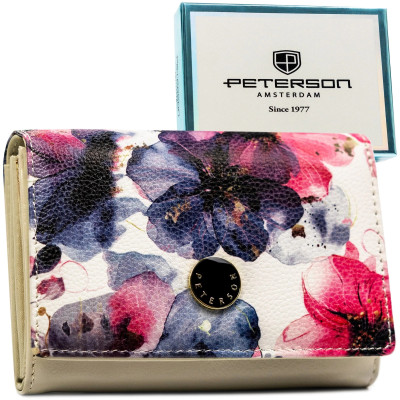 Dámská peněženka květiny