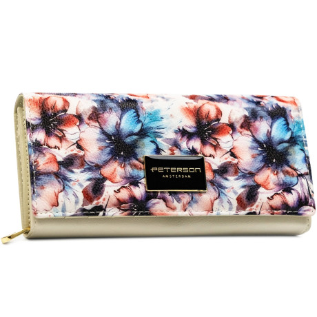 Dámská peněženka květiny