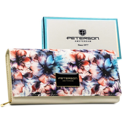 Dámská peněženka květiny