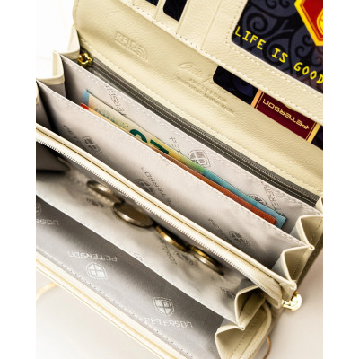 Dámská peněženka květiny