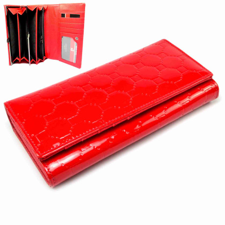 Dámská velká peněženka červená