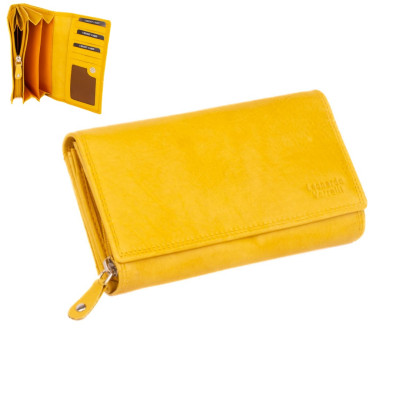 Dámská žlutá peněženka