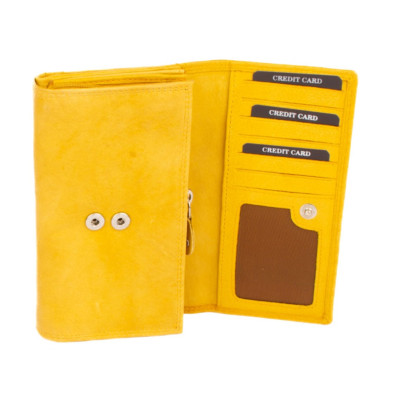 Dámská žlutá peněženka