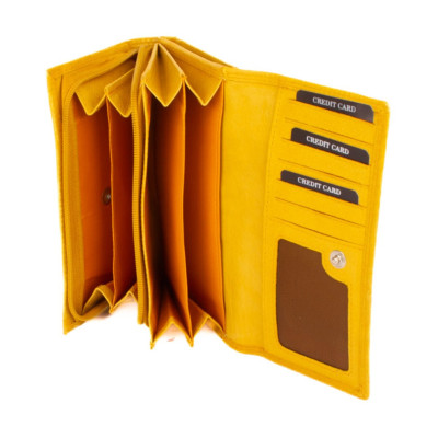 Dámská žlutá peněženka