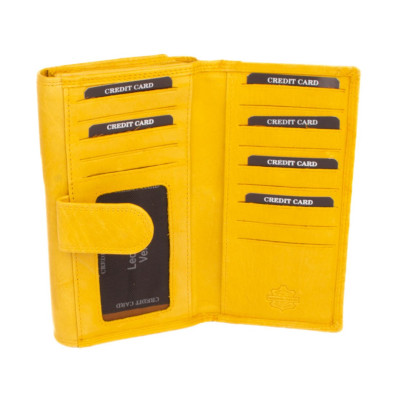 Dámská žlutá peněženka