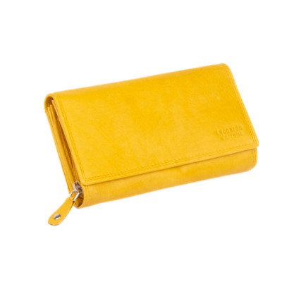 Dámská žlutá peněženka