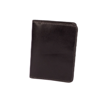 Dokladovka kožená černá