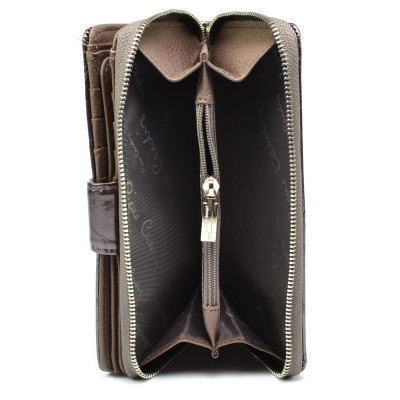 Hnědá dámská peněženka