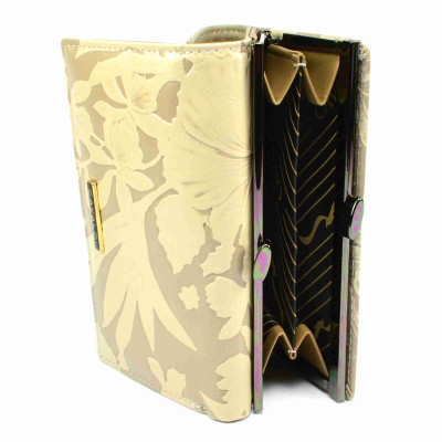 Hnědá dámská peněženka kožená