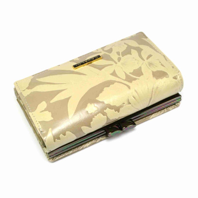 Hnědá dámská peněženka kožená