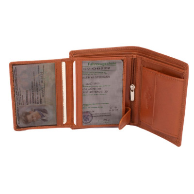 Hnědá peněženka dámská