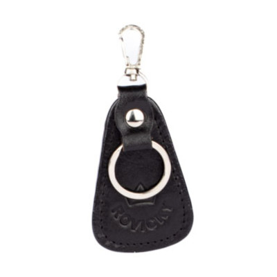 Klíčenka černá kožená