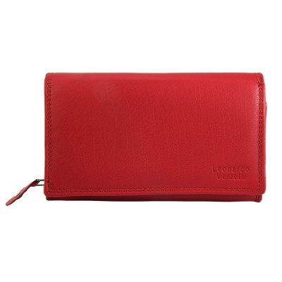 Kožená barevná luxusní peněženka