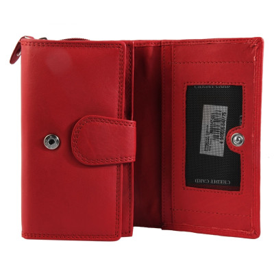 Kožená barevná luxusní peněženka