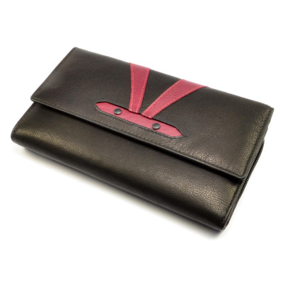 Kožená barevná peněženka dámská