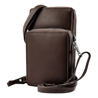 Kožená brašna na mobilní telefon