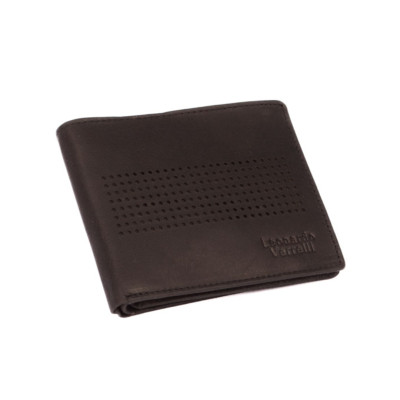 Kožená černá pánská peněženka