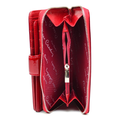 Kožená dámská barevná peněženka