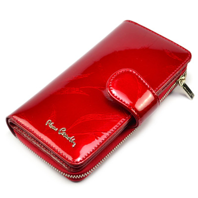 Kožená dámská barevná peněženka