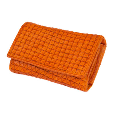 Kožená dámská peněženka barevná