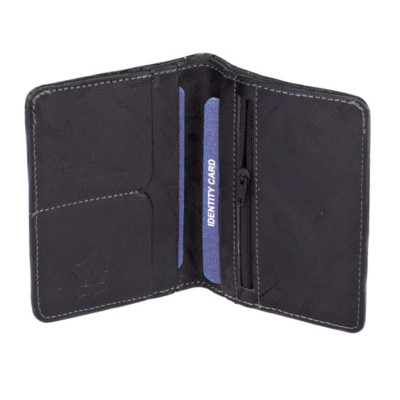 Kožená dokladovka tmavá