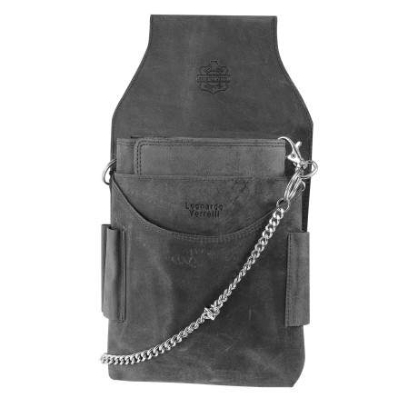 Kožená kasírka s pouzdrem